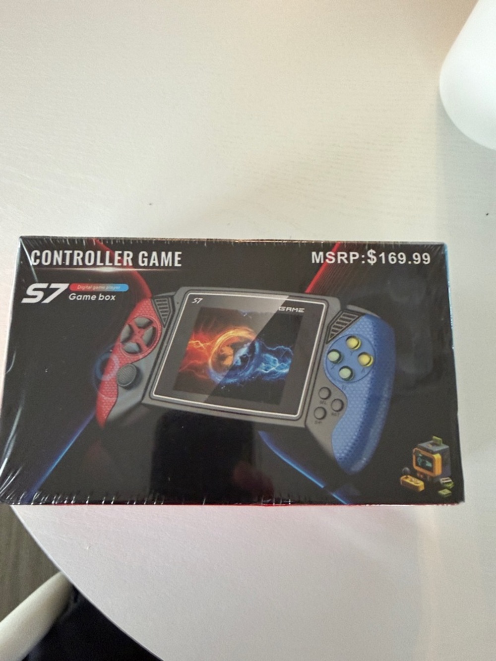 Controller Game Box Handheld Console - Red & Blue